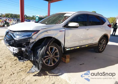 2021 Honda Cr-V Hybrid Touring z USA, uszkodzony, nr VIN 7FART6H9XME020353